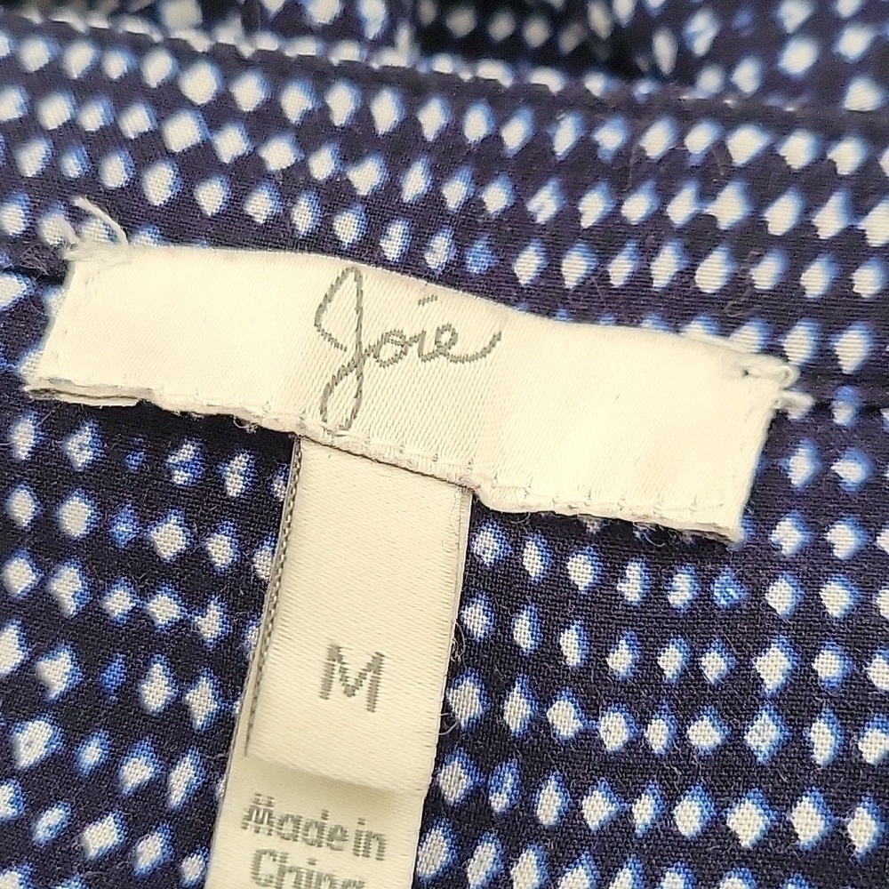Joie Blue & White Mini Dress - Picture 5 of 7